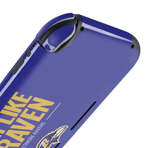NFL Baltimore Ravens Team Motto Nintendo Switch Lite Skin